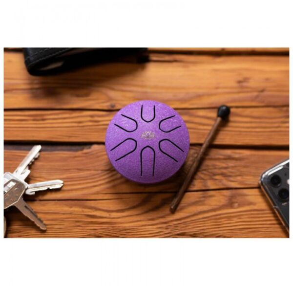 Meinl Sonic Energy PSTD1PLF Pocket Steel Tongue A Major Purple Lotus envio gratis