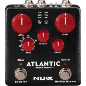 Nux Atlantic Delay & Reverb pedal de efectos envio gratis