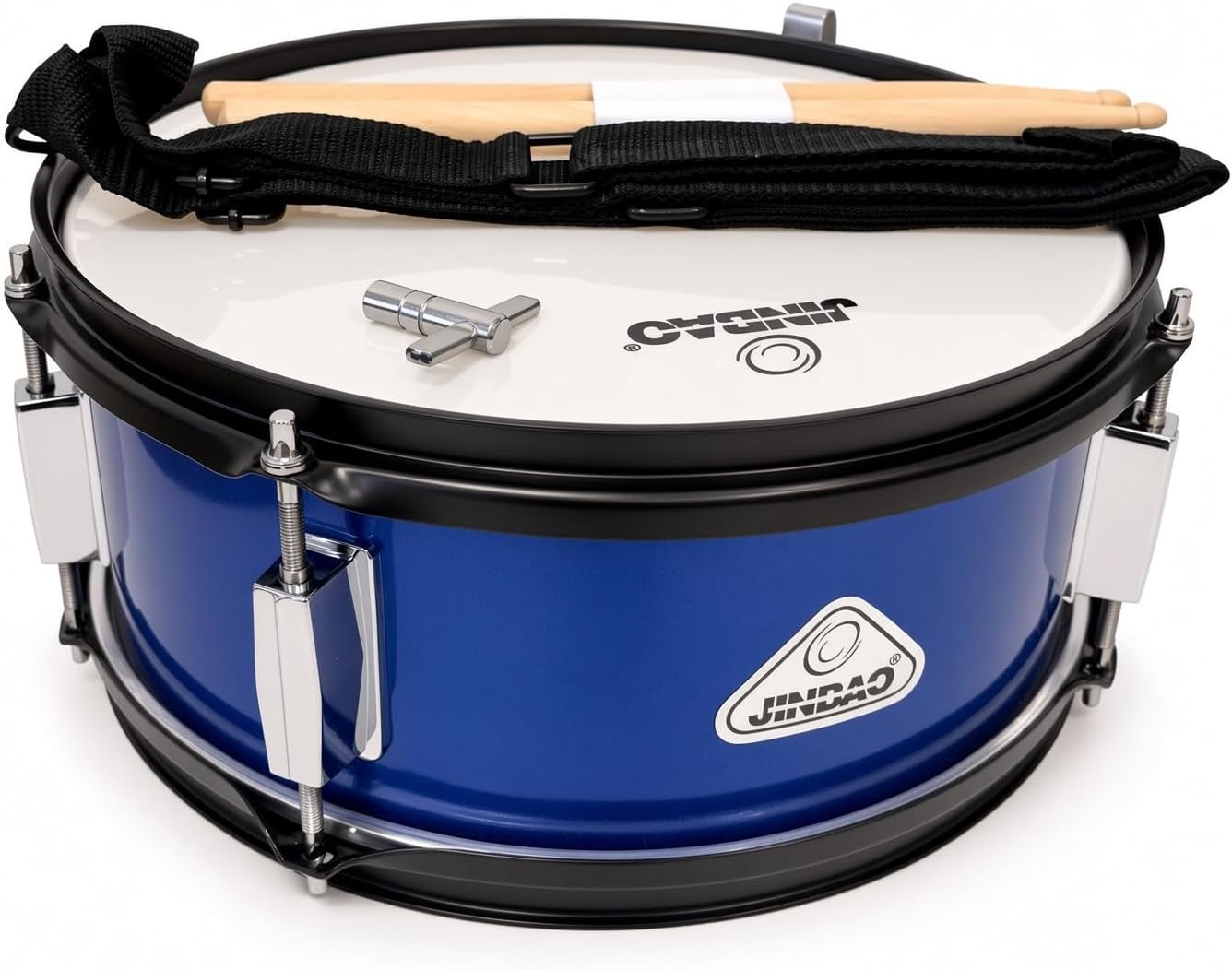 Tambor color azul Jinbao 1005BL 10" x 5" envio gratis 4 Tambor color azul Jinbao 1005BL 10" x 5" envio gratis - Imagen 2