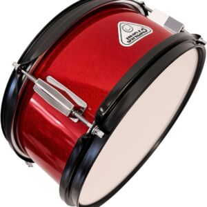 Caja infantil Jinbao 1005RD color rojo 10″ x 5″ con baquetas y correa envio gratis