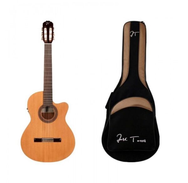 Jose Torres JTC-10CE guitarra electroclásica + funda envio gratis