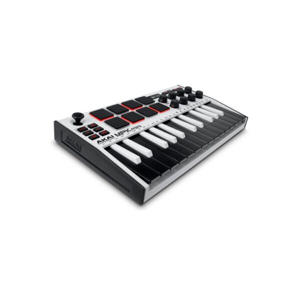 Akai MPK MINI MK3 White Teclado Controlador Midi con Software MPC Beats envio gratis