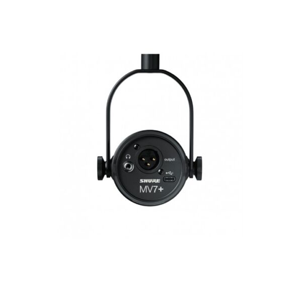 Shure MV7 Plus Black Micrófono dinámico para podcast envio gratis
