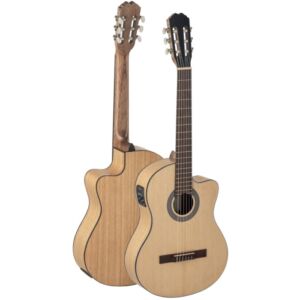 Admira Lena guitarra clásica electrificada con cutaway envio gratis