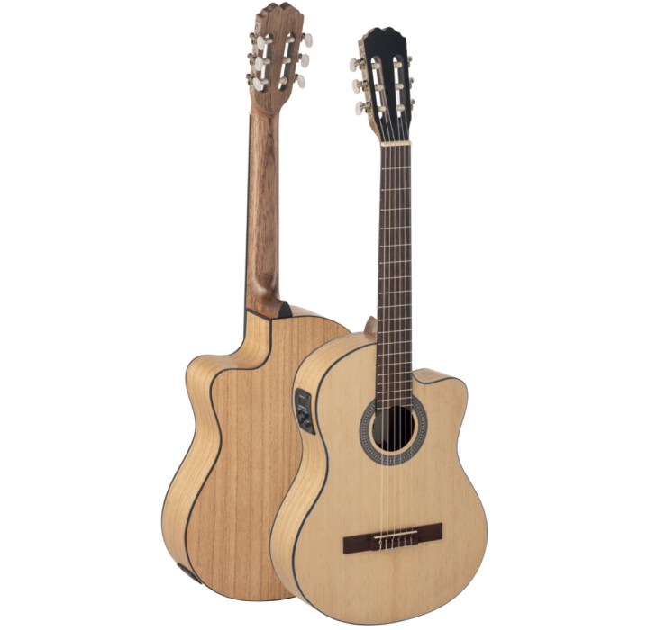 Admira Lena guitarra clásica electrificada con cutaway envio gratis