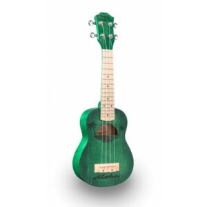 Maui ETCHED S-GR ukelele soprano con funda envio gratis