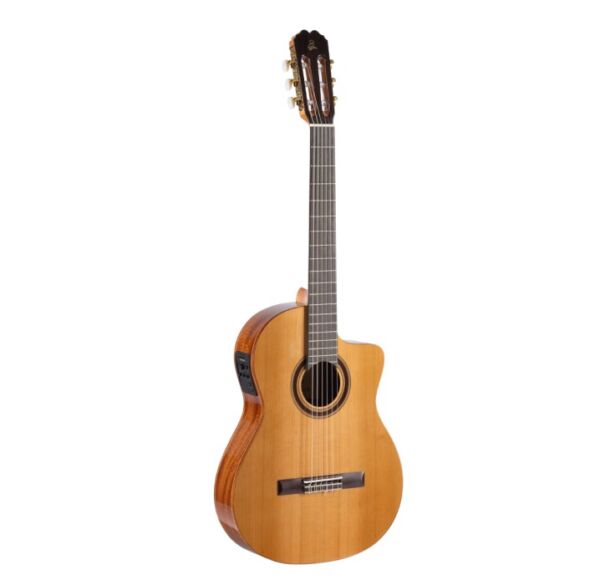 Admira Granada electrificada fishman cutaway estrecha guitarra clásica envio gratis