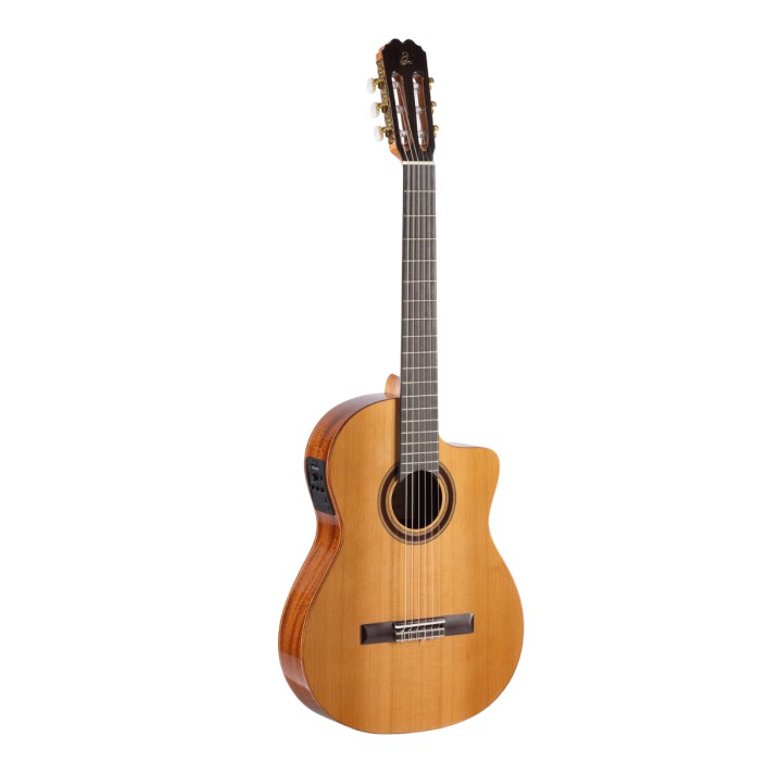 Admira Granada electrificada fishman cutaway estrecha guitarra clásica envio gratis