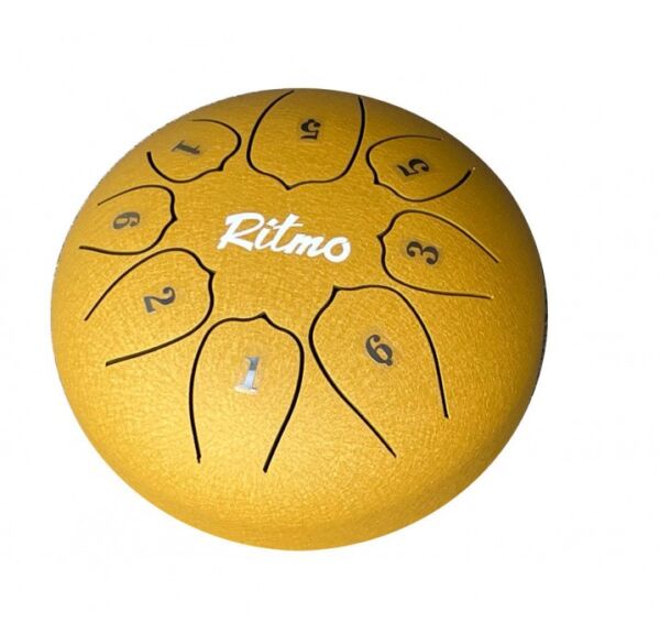 Ritmo TD8GD tongue drum 6-8" dorado envio gratis
