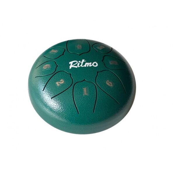 Ritmo TD8GR tongue drum 6-8" verde envio gratis