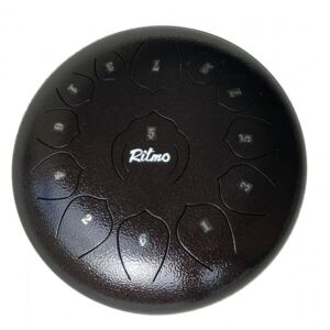 Ritmo  TD12BZ tambor de lenguas 12″ 13 notas color negro envio gratis