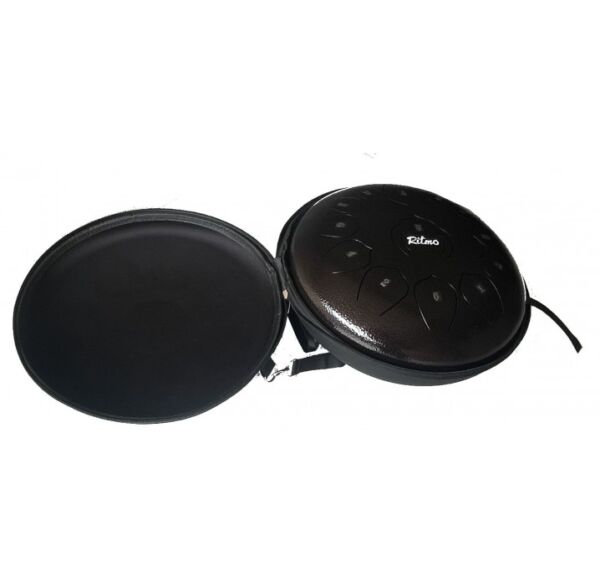 Ritmo TD12BZ tambor de lenguas 12" 13 notas color negro envio gratis