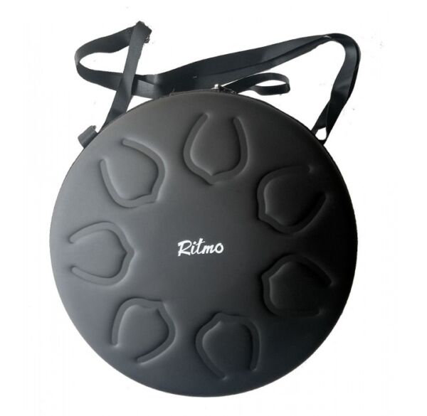 Ritmo TD12BZ tambor de lenguas 12" 13 notas color negro envio gratis