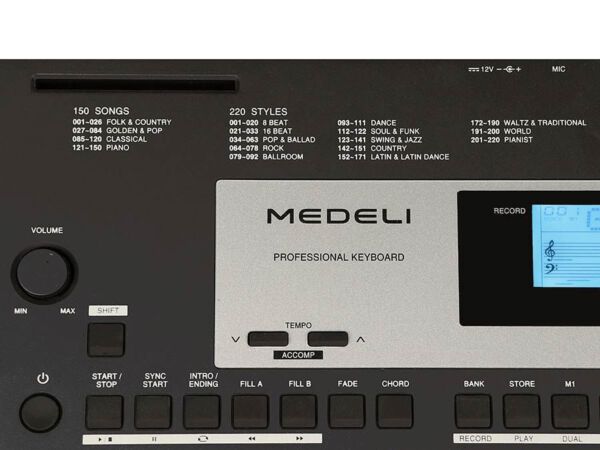 Medeli M331 teclado portátil para principiantes envio gratis - Imagen 5