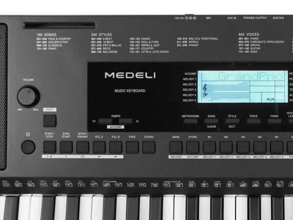 Medeli M361 teclado de 61 teclas envio gratis - Imagen 5