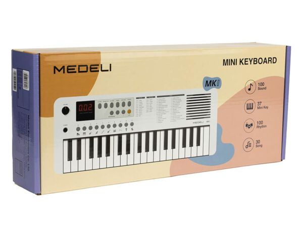 Medeli MK1/WH teclado de 37 teclas color blanco envio gratis - Imagen 2