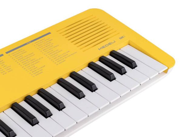 Medeli MK1/YE teclado de 37 teclas amarillo envio gratis - Imagen 5