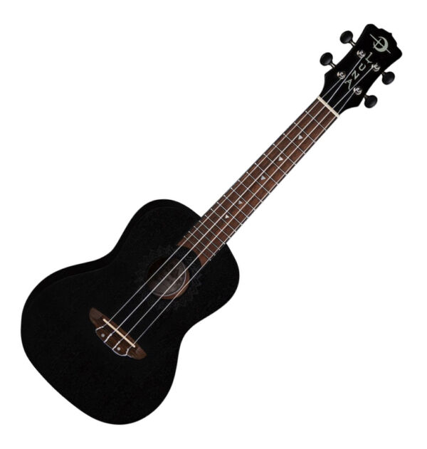 Luna guitars uke vintage mahogany concert black satin ukelele concierto envio gratis