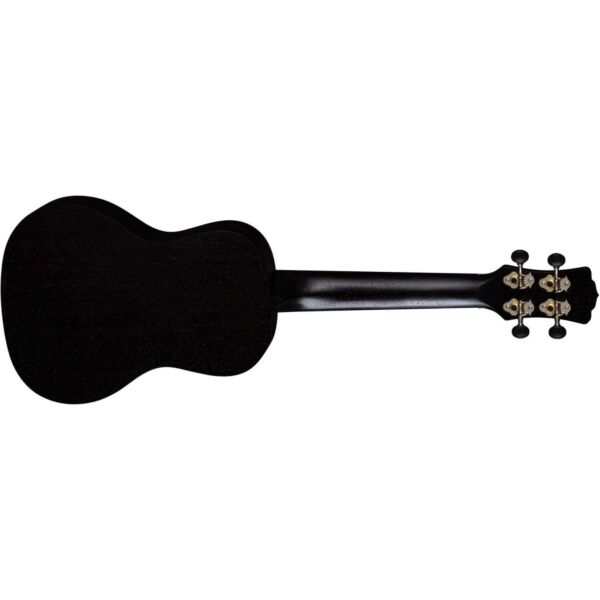 Luna guitars uke vintage mahogany concert black satin ukelele concierto envio gratis - Imagen 2