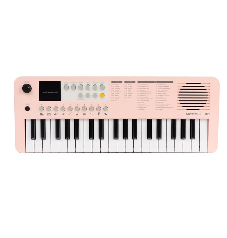 Medeli MK1/PK teclado 37 teclas rosa envio gratis