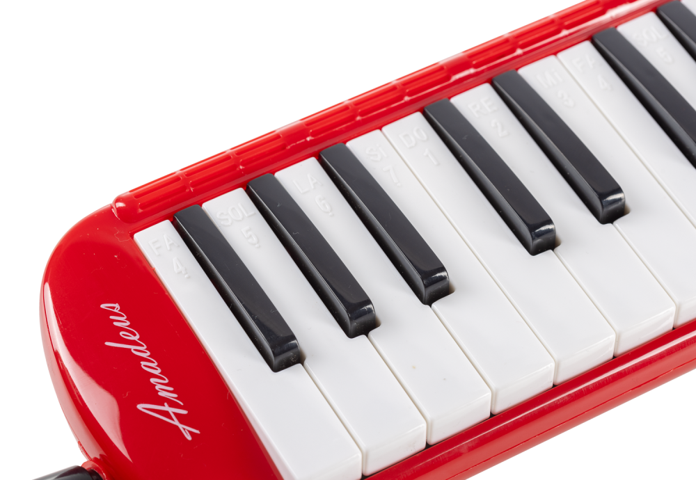 Amdeus M37RDAM melódica de 37 teclas roja envio gratis 4 Amdeus M37RDAM melódica de 37 teclas roja envio gratis - Imagen 3