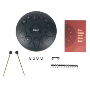 Ritmo TD10BK tambor de lenguas 11 notas negro envio gratis