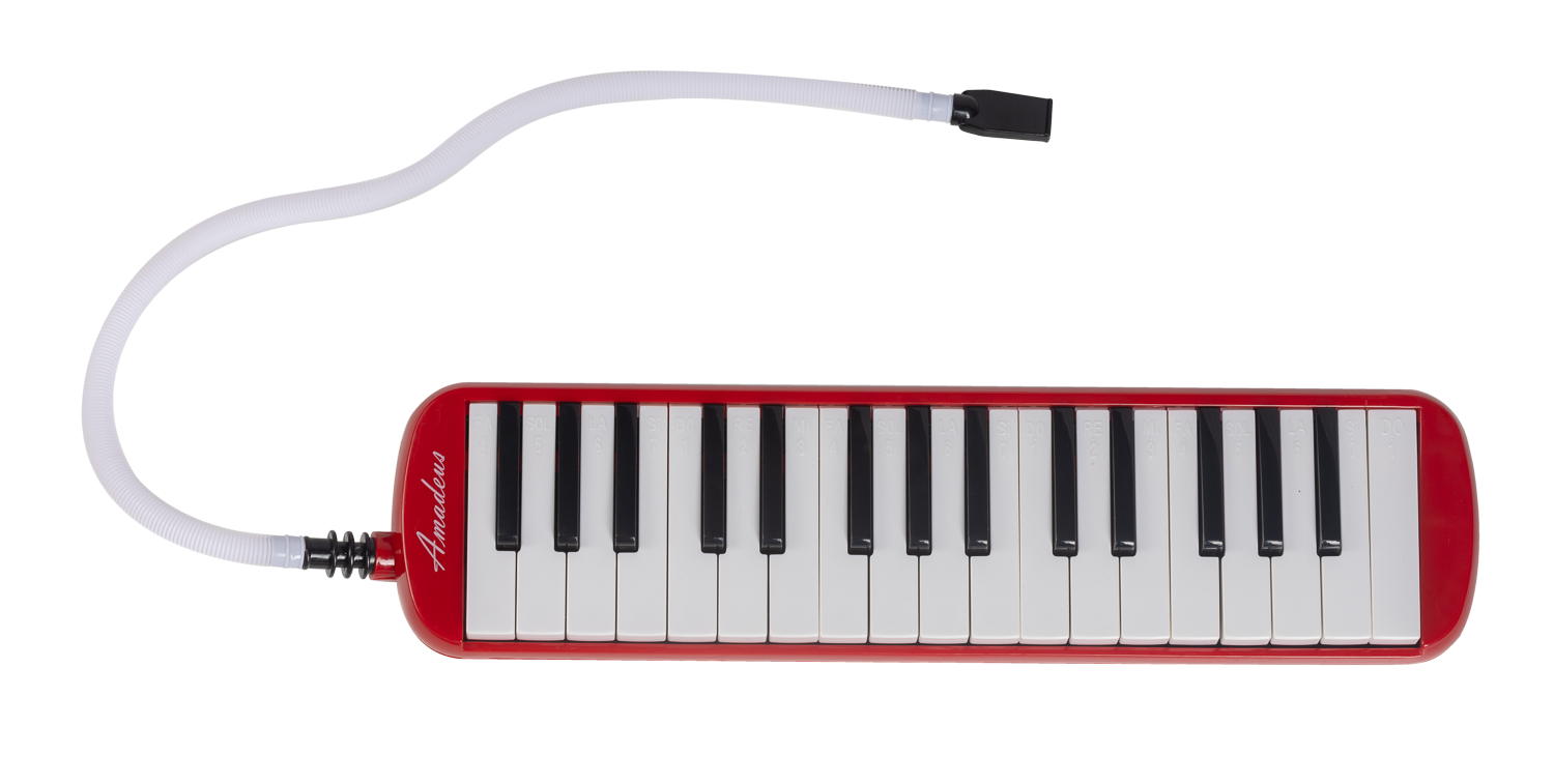 Amadeus M32RDAM melódica 32 teclas roja envio gratis 3 Amadeus M32RDAM melódica 32 teclas roja envio gratis - Imagen 2
