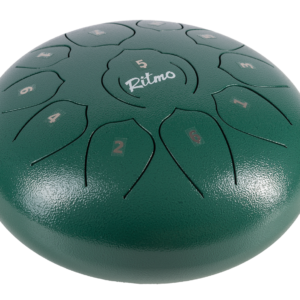 Ritmo TD10GR tambor de lenguas 11 notas verde envio gratis