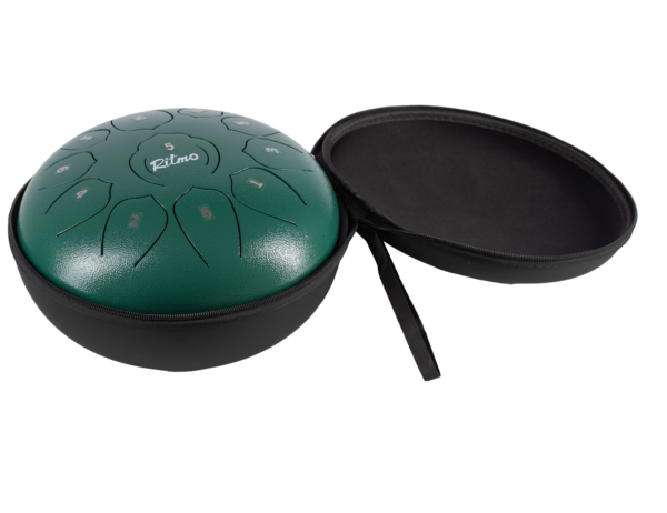 Ritmo TD10GR tambor de lenguas 11 notas verde envio gratis - Imagen 4