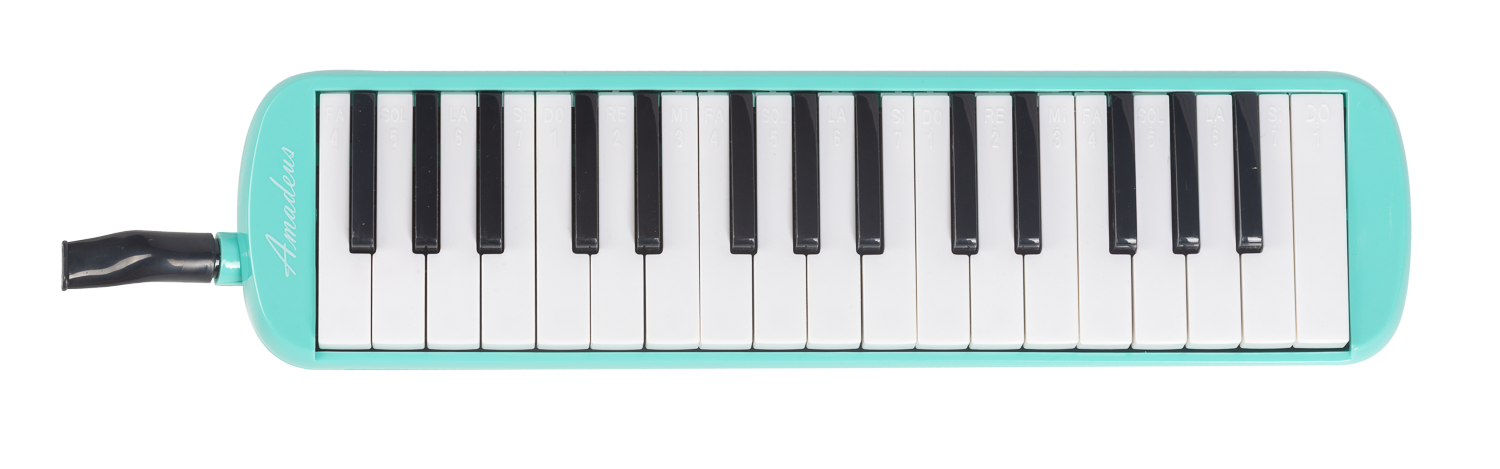 Amadeus M32GRAM melódica 32 teclas verde envio gratis 3 Amadeus M32GRAM melódica 32 teclas verde envio gratis - Imagen 2
