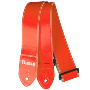 Basso SF180 correa para guitarra y bajo naranja neón envio gratis