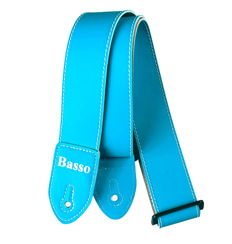 Basso SF183 Correa para guitarra y bajo turquesa neón envio gratis