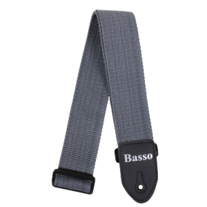 Basso NY13 correa para guitarra y bajo gris 5 cm envio gratis