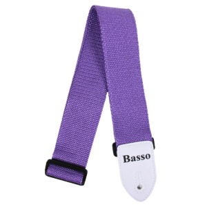 Basso NY17 correa para guitarra y bajo lila 5 cm envio gratis