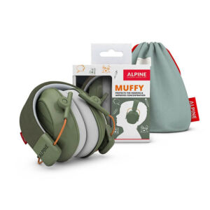 Alpine ALP-MUFF/GN Muffy Kids Verde Orejeras de protección auditiva para niños envio gratis