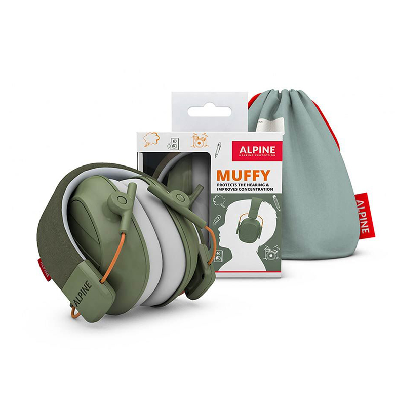 Alpine ALP-MUFF/GN Muffy Kids Verde Orejeras de protección auditiva para niños envio gratis 1 Alpine ALP-MUFF/GN Muffy Kids Verde Orejeras de protección auditiva para niños envio gratis