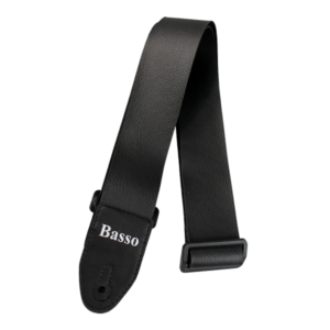 Basso NY01 correa para guitarra y bajo Serie básica negra 5 cm envio gratis