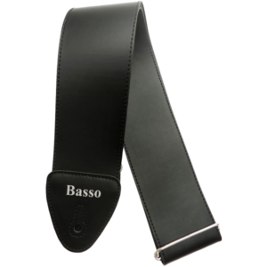 Basso NY07 correa para guitarra y bajo Serie básica 7 cm negra envio gratis