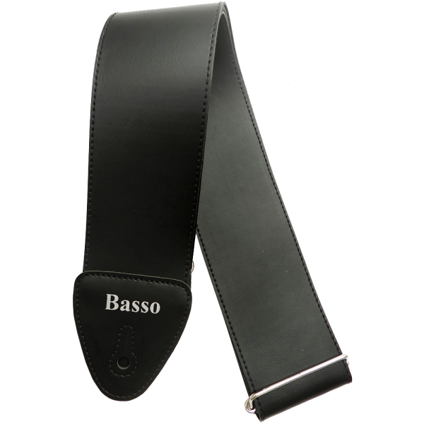 Basso NY07 correa para guitarra y bajo Serie básica 7 cm negra envio gratis