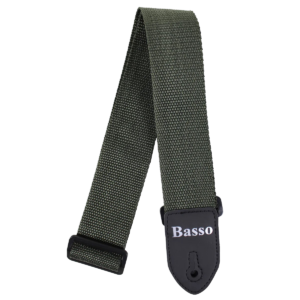Basso NY12 correa para guitarra y bajo verde oscuro 5 cm envio gratis