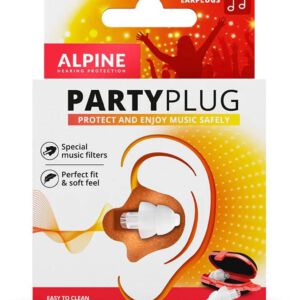 Alpine Partyplug tapones transparentes para los oídos envio gratis