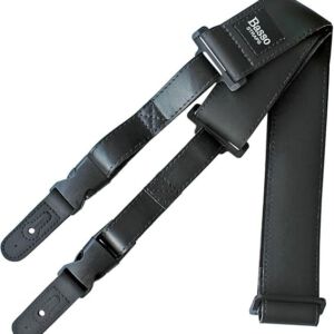 Basso QS04 correa para guitarra y bajo negra de liberación rápida envio gratis