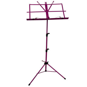 Atril de Música Plegable y con funda, color púrpura Rockstar MS531PU envio gratis