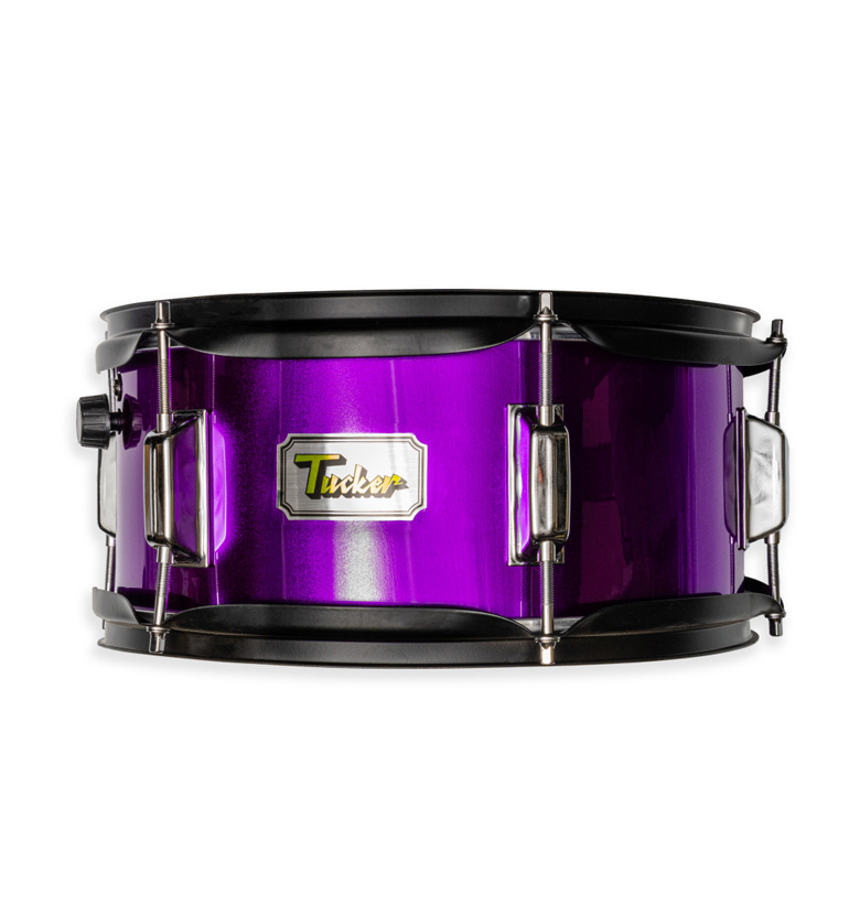 Tambor Tucker JD-SD05 con correa y baquetas 30,5 x 14 cm color púrpura envio gratis