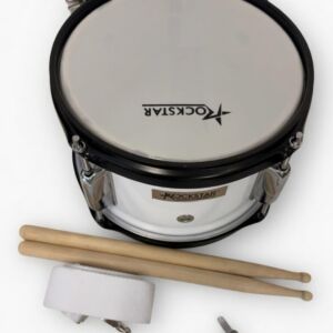 Tambor blanco Rockstar SMS0805WH 20,5 cm x 13 cm con correa y baquetas envio gratis
