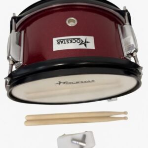 Tambor de Madera Afinable 30,5 x 12,7 cm Rockstar SMS-1205WR color rojo vino envio gratis