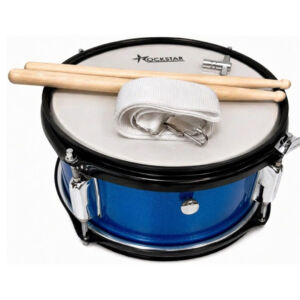 Tambor de Madera Afinable 30,5 x 12,7 cm Rockstar SMS-1205BL color azul envio gratis