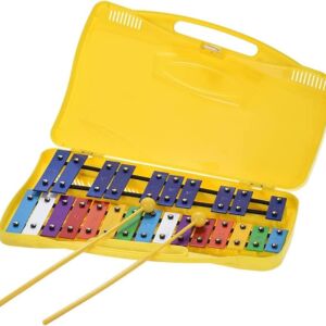 Xilófono de 25 Notas Cromático con Estuche y Baquetas JM Forest SG25YW envio gratis