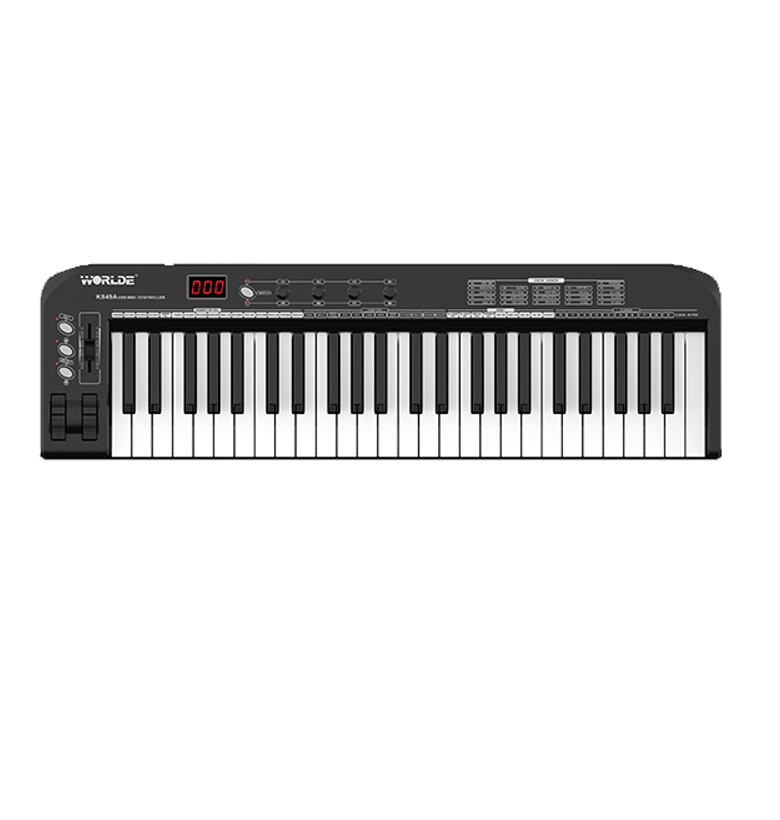 Teclado controlador de 49 teclas Worlde KS49A envio gratis 2 Teclado controlador de 49 teclas Worlde KS49A envio gratis