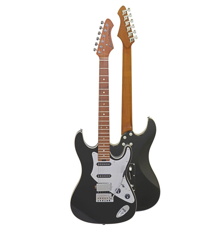 Guitarra eléctrica Aria 714-MK2 Fullerton negra envio gratis